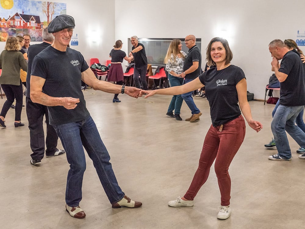 Lindy Hop in Jubilee Hall at New Park Centre