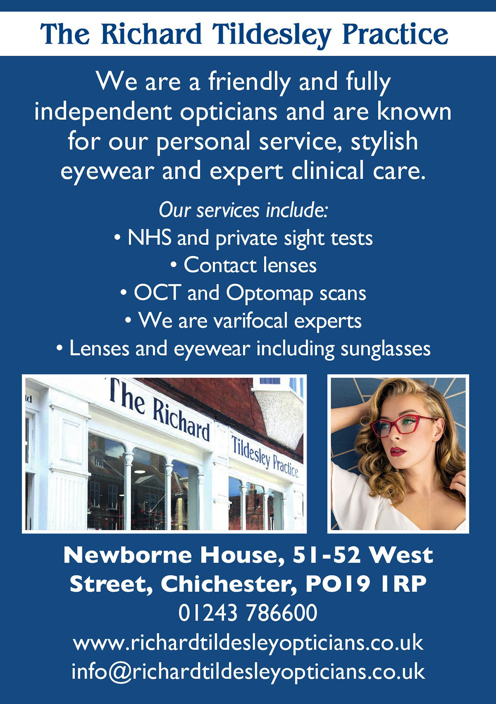 Richard Tildesley Opticians -2026 Richard Tildesley Opticians